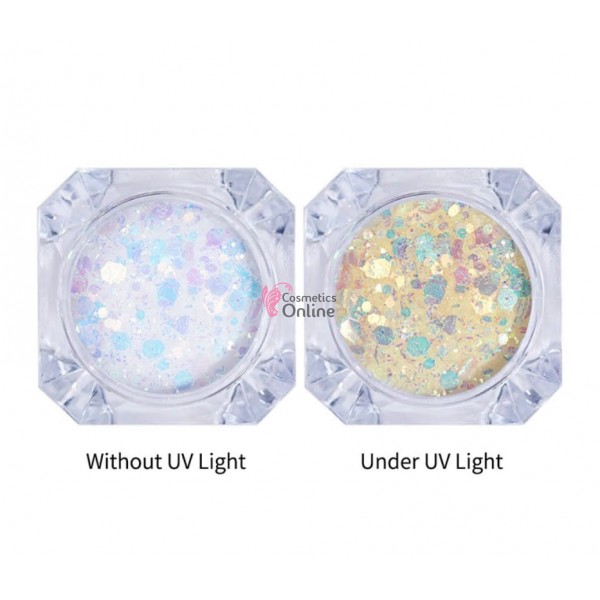 Paiete pentru decor unghii cu schimbare la lumina UV TCU003 - Sun